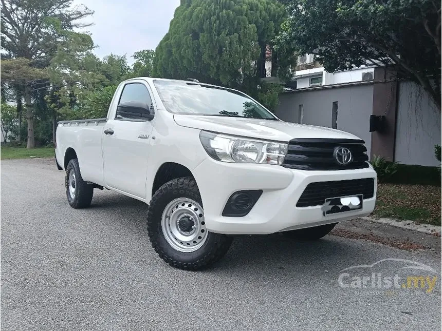 2018 Toyota Hilux Single Cab Pickup