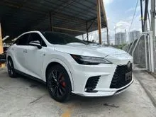 2023 LEXUS RX350 2.4T F SPORT NEW MODEL HIGH SPEC / JB RECON READY STOCK