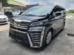 Recon 2020 Toyota Vellfire 2.5 Z Edition, With Sunroof, Rear Monitor - Cars for sale