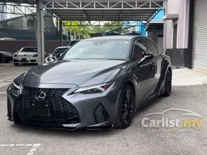 2021 Lexus IS 300 2.0 F Sport Mode Black Sedan FULL TRD BODYKIT, TRD MUFFLER