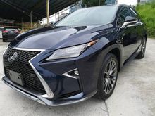 CARNIVAL ATTRACTIVE GIFTS ~ Early Bird SPECIAL, VISIT us NOW~ 2016 Lexus RX200t 2.0 F Sport SUV