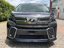 2017 Toyota Vellfire 2.5 ZG**FULL ALPINE SET**EXCELLENT CONDITION**5 YEARS WARRANTY
