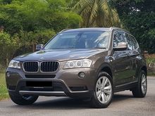 2012 BMW X3 xDRIVE 20i (A) F25 PETROL TWIN POWER TURBO CKD BY BMW MALAYSIA! 0%GST !