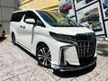 Recon 2022 TOYOTA ALPHARD 2.5 SC EDITION 3BA (6K MILEAGE) PANORAMIC ROOF WITH ANDROID AND APPLE CAR PLAY