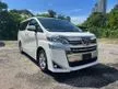 Recon 2019 Toyota Vellfire 2.5 X HIGH MPV ** DIGITAL INNER MIRROR / BLIND SPOT MONITOR / 8 SEATER / 2 POWER DOOR ** GRAB IT NOW ** OFFER OFFER **