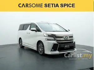 2016 Toyota Vellfire 2.5 ZG MPV