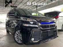 2017 Toyota Vellfire 2.5 Z Golden Eyes ALPINE PLAYER & ALPINE ROOF MONITOR!!!