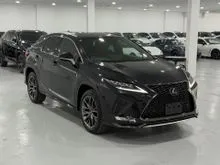 2022 Lexus RX 300 2.0 F Sport - RED LEATHER SEAT - PANORAMIC ROOF - 360 CAMERA - HEAD UP DISPLAY - BLIND SPOT MONITOR