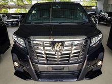2017 Toyota Alphard 2.5 SA Type Black 5 Years Warranty