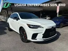 2023 Lexus RX 350 2.4 F Sport Handling SUV / READY STOCK / RX350 F SPORT / RED INTERIOR / PANORAMIC ROOF / HUD