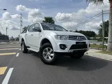 HEAVY DUTY MITSUBISHI TRITON 2.5 DUAL CAB 4X4 (M) 2014  (WORKHORSE PICKUP)