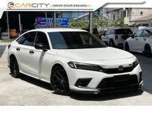 2024 Honda Civic 1.5 RS Sedan (A) TRUE YEAR MADE 2024 WITH HONDA WARRANTY LEATHER SEAT DVD PLAYER REVERSE CAMERA