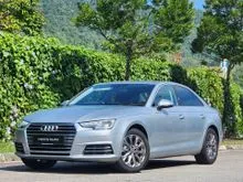 Registered 2017 Audi A4 1.4 TFSI (A) S-tronic Turbo Charge, Petrol, Local CBU imported Brand New from GERMANY by Audi MALAYSIA. 1 Owner