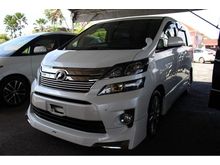 2012 Toyota Vellfire 3.5 Z GE MPV (A) UNREG