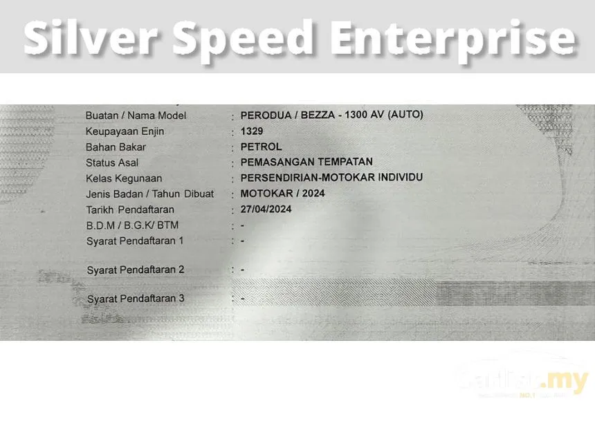 2024 Perodua Bezza Advance Sedan