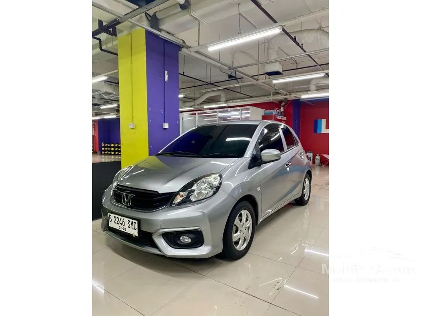 Jual Mobil Honda Brio 2018 Satya E 1.2 di DKI Jakarta Manual Hatchback Abu