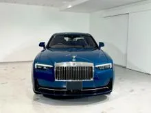 2025 Rolls-Royce Ghost 6.8 Black Badge Sedan Series II Japan Spec with Blue Exterior, Bespoke Audio, Shooting Star Headliner / INCOMING STOCK