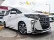 Recon 2022 Toyota Alphard 2.5 G S C SC Package MPV/ SUNROOF/ MOONROOF/ GRED 5A/ PILOT SEATS