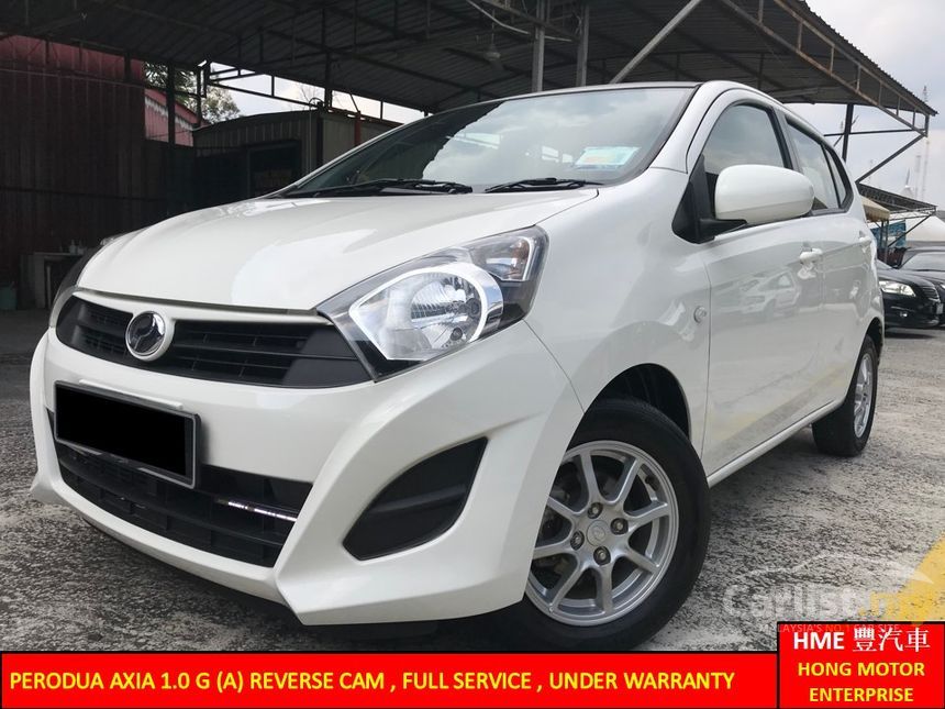 Used Perodua Axia 1 0 G A Full Service Under Warranty Reverse Cam 1 Owner Carlist My