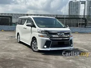 2017 Toyota Vellfire 2.5 Z MPV