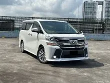 2017 Toyota Vellfire 2.5 Z MPV