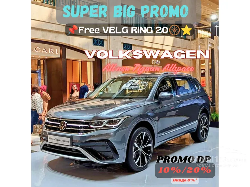 Jual Mobil Volkswagen Tiguan 2024 Allspace 1.4 di DKI Jakarta Automatic SUV Abu