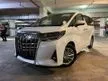Recon 2019 Toyota Alphard 2.5 X MPV**2 POWER DOORS**PREMIUM WARRANTY**SHOWROOM CONDITION**