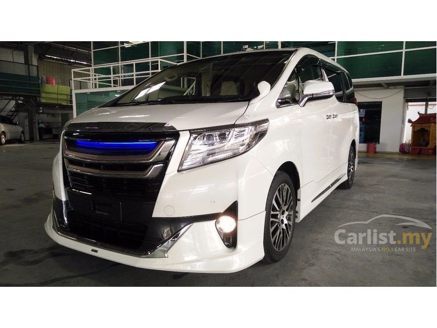 alphard modellista body kit