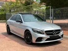 2020 Mercedes-Benz C300 2.0 AMG Line Sedan PANORAMIC SUNROOF BURMESTER SOUND SYSTEM MEMORY SEATS  360 CAM