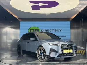 2023 BMW iX xDrive40 Low Mileage Under Warranty Black Interior Harman Kardon HUD