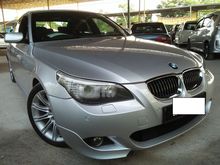 BMW 525i 2.5 Sports Sedan,MSPORT,i-DRIVE ,PUSH START,POWER TURBO,MEMORY SEAT,SUNROOF,POWER BOOT,LEATHER SEAT,ELECTRIC ADJUSTABLE SEAT,FULLOAN,