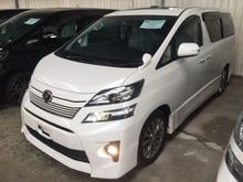 2014 Toyota Vellfire 2.4 Z Golden Eye SUNROOF