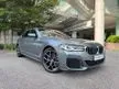 Used 2022 BMW 530i 2.0 M Sport Sedan, 32K KM FULL SERVICE RECORD, UNDER WARRANTY, SHOWROOM CONDITION, WELL KEPT INTERIOR