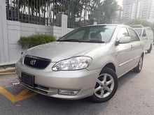 2002 Toyota Corolla Altis 1.8 G Sedan VVT-i
