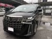 Recon 2020 Toyota Alphard 2.5 S GOLD ,SUNROOF (PROMOTION PRICE) HALF LEATHER ,2 POWER DOOR & BOOT,ROOF MONITOR ,UNREG