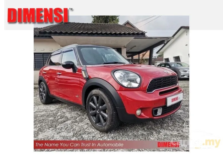 2013 MINI Countryman Cooper S ALL4 SUV