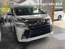 2015 Toyota Vellfire 2.5 ZG Sun Roof Pilot 7seather 360view PowerBoot Push Start 7G