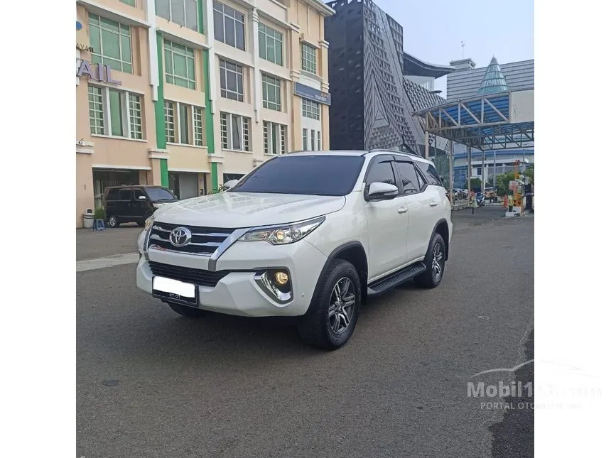 Jual Mobil Toyota Fortuner 2017 G 2.4 di DKI Jakarta Automatic SUV Putih Rp 338.000.000