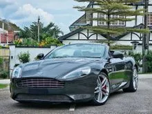 2015 Aston Martin DB9 Volante 5.9 Soft Top Convertible