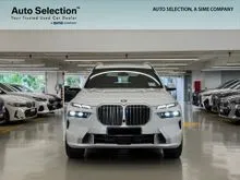2024 BMW X7 3.0 xDrive40i Pure Excellence SUV LCI warranty until 2030