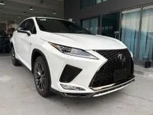 2021 Lexus RX300 2.0 F Sport SUV/5A/360CAM/BLACK LEATHER SEATS