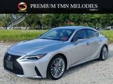 Grade 5 A   2021 Lexus IS 300 2.0 Luxury Sedan DIRECT Lexus  Authorized Dealer 5 YRS Warranty & 2 YRS Free Service