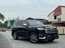 2023 Toyota Land Cruiser 3.4 J300 ZX Modellista 7 Seater SUV BLACK INTERIOR
