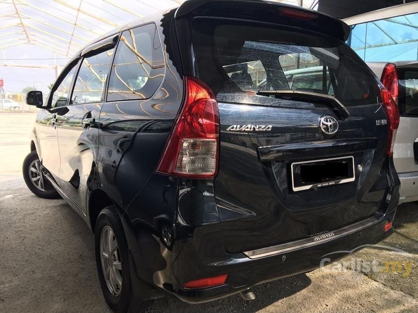 Toyota Avanza  2014 E 1 5 in Selangor Automatic MPV Black 