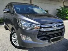 2017 Toyota Innova 2.0 G MPV_Original Paint/Color_Original Low Mileage_44,xxx KM Only_FREE Auto Warranty_RM50K/Year