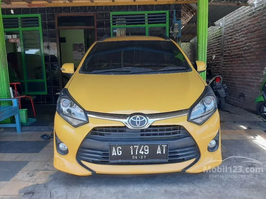 Jual Mobil Toyota Agya 2017 G 1.2 di Jawa Timur Automatic Hatchback Kuning Rp 128.000.000