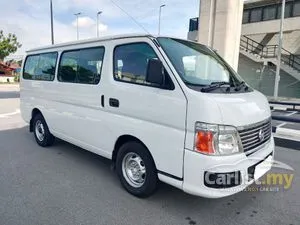 2012 Nissan Urvan 3.0 Window Van