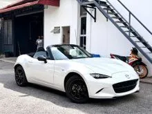 2021 Mazda Roadster 1.5 Convertible LKA Keyless Paddleshift 5 YRS Warranty