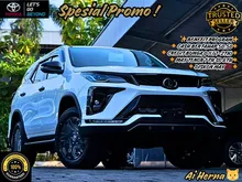 2026 Toyota Fortuner 2.8 VRZ TSS GR Parts Aero Package (Non RSE) SUV, DISKON BESAR TOYOTA, CASH BERTAHAP 50-50, CREDIT BUNGA 0,PROSES TERCEPAT