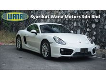 2015 Porsche Cayman 2.7 Coupe UNREG (Sport Chrono Pack/ PASM)